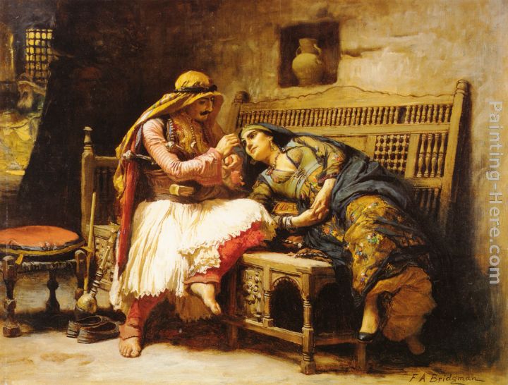Queen of the Brigands painting - Frederick Arthur Bridgman Queen of the Brigands art painting